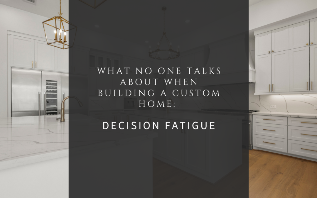 custom home building process
